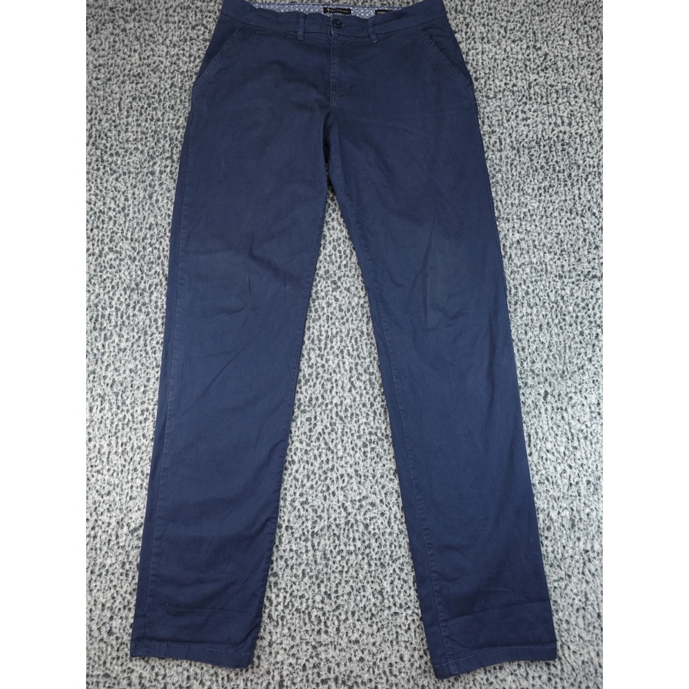 American Tall Mason Chino Pants Mens 36x40 Navy Blue Excellent Semi-Relaxed